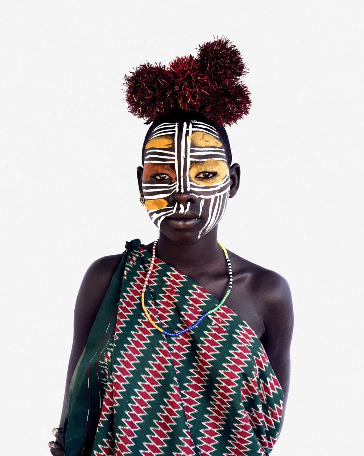 Suri Woman, Adorned