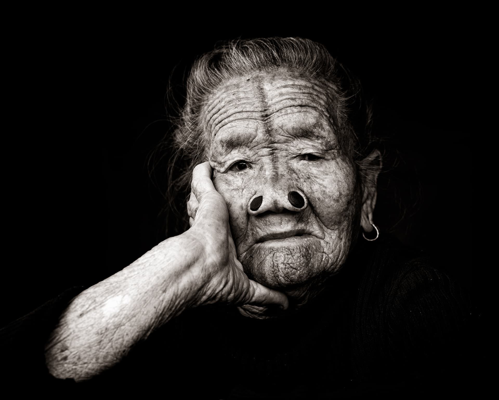 Apatani women, Arunachal Pradesh 4