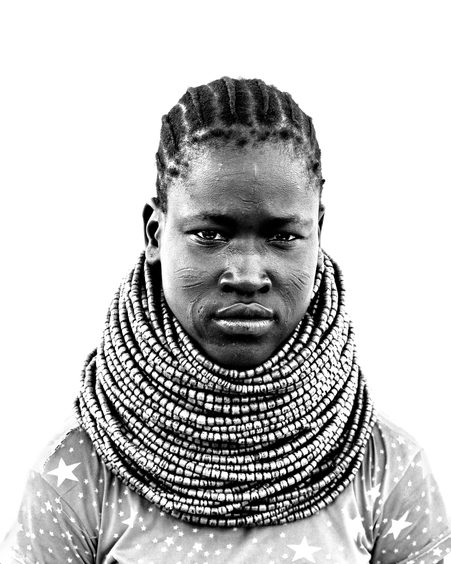 Young woman, Nyangatom community