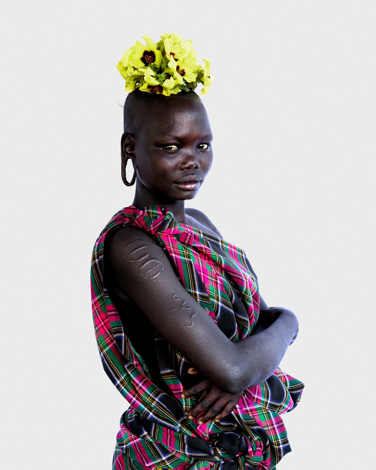 Young woman, Suri community