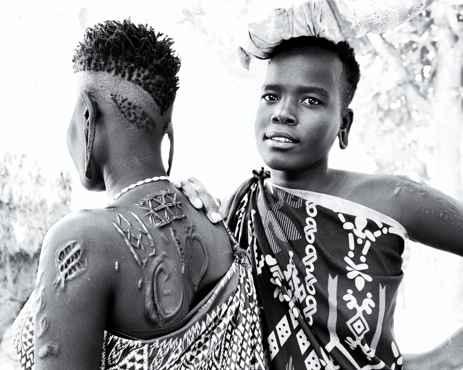 Young people, Mursi community